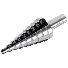 Wolfcraft Broca escalonada HSS de ø4 - ø20 mm