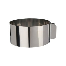 5Five Réf. 156023 - Moule à dresser extensible inoxidable ø16 - 30 cm, acier chromé