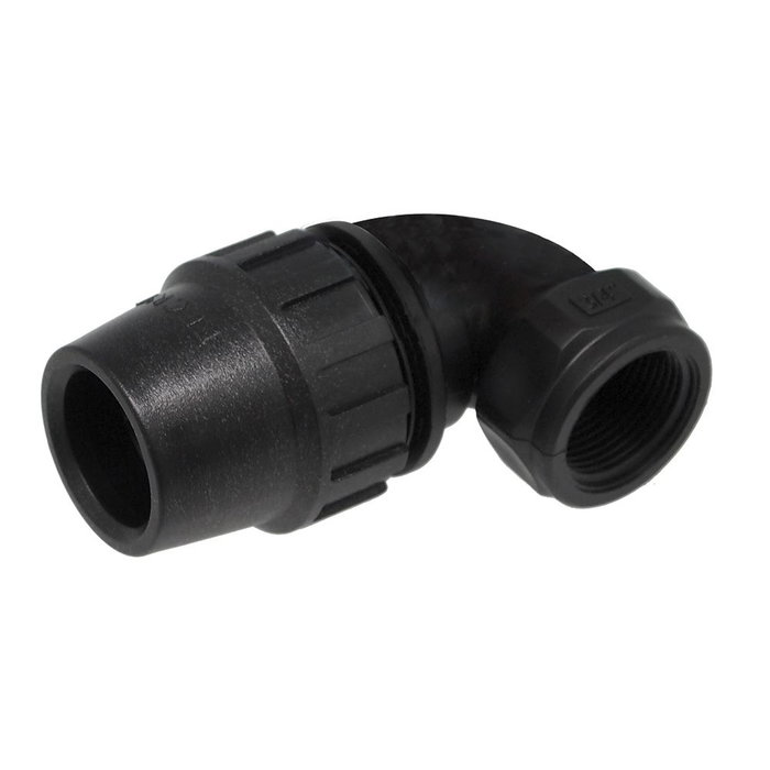 Aqua Control Codo rosca hembra 3/4" Noir Raccord irrigation enterré Polypropylène anti-UV 25mm x 3/4" Aqua Control Codo rosca hembra 3/4" Noir Raccord irrigation enterré Polypropylène anti-UV 25mm x 3/4"