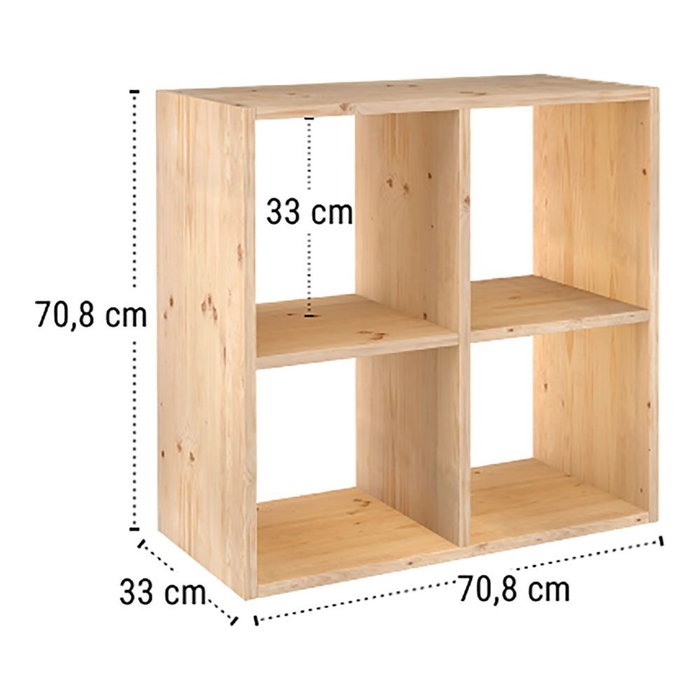 Etagères Astigarraga 2x2 Dinamic Pin (70,8 x 70,8 x 33 cm) Etagères Astigarraga 2x2 Dinamic Pin (70,8 x 70,8 x 33 cm)