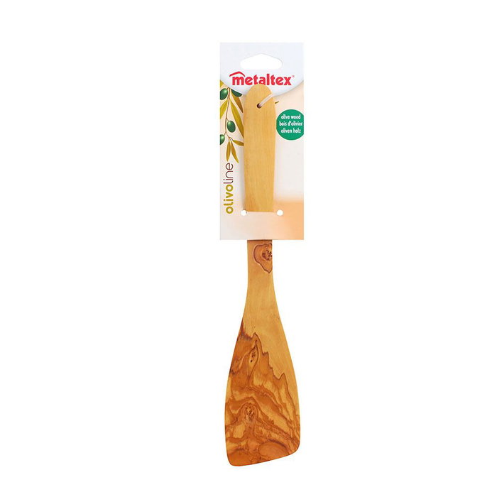 Spatule de Cuisine Metaltex 58061210 Marron Naturel Bois Bois d'olivier 30 cm