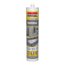 Soudal Silicona universal blanca 280 ml