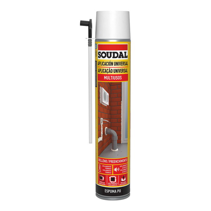 Mousse Soudal Classic 115797 Polyuréthane 750 ml Mousse Soudal Classic 115797 Polyuréthane 750 ml