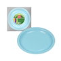 Best Products Assiettes en carton bleues ø20 cm, 10 pcs