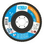 Tyrolit 34318369 Disque à lamelles pour acier et inox, Ø125 x 22,23 mm, grain 40, dégrossissage