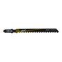 Wolfcraft Lames de scie sauteuse tige en T HCS 0,75 mm, pack de 2 unités