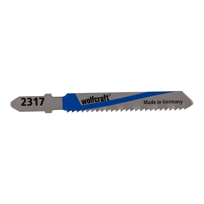 Wolfcraft Lames de scie sauteuse à tige en T HSS 50 mm, pack de 2 unités Wolfcraft Lames de scie sauteuse à tige en T HSS 50 mm, pack de 2 unités
