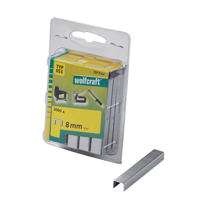 Agrafes Wolfcraft 7017000 Nº 053 3000 Unités Agrafes Wolfcraft 7017000 Nº 053 3000 Unités