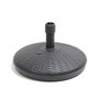 Ipae Progarden Base de parasol 30 L anthracite ø58 x 15 cm Résine polypropylène