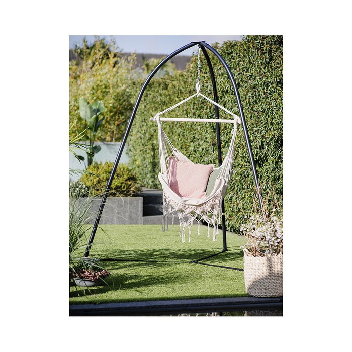 Support EDM Gris foncé 168 x 185 x 220 cm Transat balancelle Support EDM Gris foncé 168 x 185 x 220 cm Transat balancelle