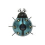 Lumineo Figure Solaire Métallique Coccinelle Modèles Variés 14,5 x 13 x 5 cm 6 LED 6h Autonomie