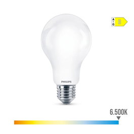 Philips Ampoule LED Standard E27 13W 2000lm 6500K Lumière Froide 360° Diamètre 7 x 12,1cm