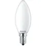 Philips Ampoule LED Classic 40W Flamme E14 Blanc Chaud Non Dimmable - Équivalent 40W - Éclairage Chaud et Économe