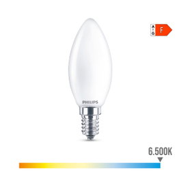 Philips Ampoule LED Bougie Blanc 4,3 W E14 470 lm 6500 K