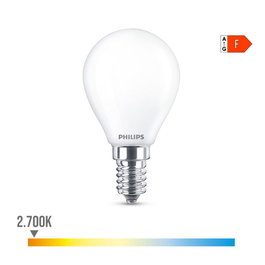 Philips Ampoule LED E14 4.3W 470lm 2700K Blanc Mat 360° Non-Variante Équivalent 40W