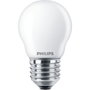 Philips LED Classic Sphérique E27 Blanc Chaud Dépolie