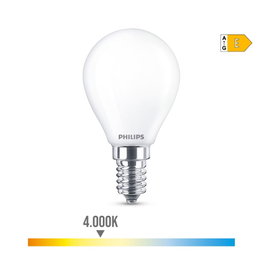 Philips Ampoule LED E14 Sphérique 6,5W 806lm 4000K Lumière du Jour 360° Blanc Neutre