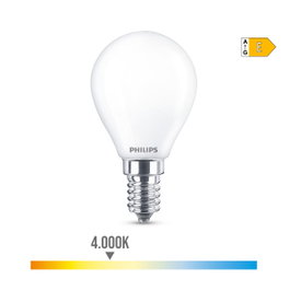 Philips Ampoule LED sphérique E14 6,5 W 806 lm 4000 K