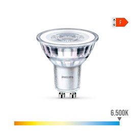 Philips Ampoule LED Dicroïque GU10 4.6W 390lm 6500K Lumière Froide Non-var blanc Ø5x5.4cm