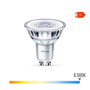 Ampoule LED Dichroïque Philips F 4,6 W 50 W GU10 390 lm 5 x 5,4 cm (6500 K)