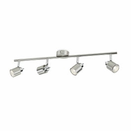 Philips Meranti Barre de spots 4 éléments GU10 chrome mat