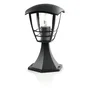 Philips Creek - Lampadaire extérieur noir - Aluminium - Haute qualité - Culot E27 - Certification IP44 - Pour jardin et terrasse