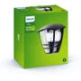 Philips Creek - Applique murale extérieure E27 Noir IP44 - Éclairage décoratif et résistant aux intempéries