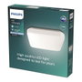 Philips Plafonnier LED carré mauve 17W 4000K 2000lm 32,5 x 32,5 cm Blanc