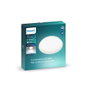 Philips Plafonnier LED Moire 10W 4000K 1100lm Ø25x6,8cm Blanc Plafond/Mur IP20 Non Variateur
