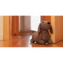Inofix Butée de porte textile décorative modèle chien marron