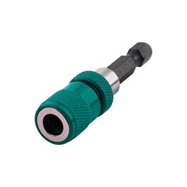 WOLFCRAFT Porte-embout magnétique en métal avec tige hexagonale 1/4'' et butée de profondeur
