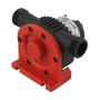Wolfcraft Pompe pour perceuse 3000 L/h, vâstago 8 mm, connexion 3/4", auto-aspirante, rouge/noir