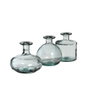 Mica Decorations Bouteille en cristal transparent Simone modèles variés Ø14 x 12 cm