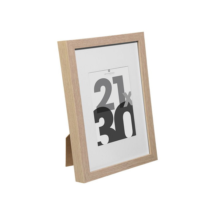 Cadre photo Atmosphera Bois Naturel (21 X 30 CM) Cadre photo Atmosphera Bois Naturel (21 X 30 CM)