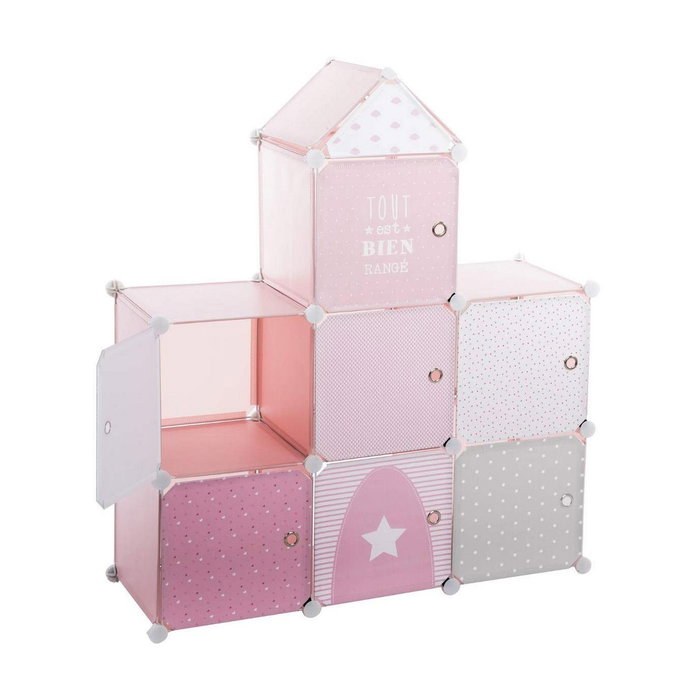 Étagère Atmosphera Pink Castle Enfant Modulaire polypropylène (95,5 x 32 x 109 cm) Étagère Atmosphera Pink Castle Enfant Modulaire polypropylène (95,5 x 32 x 109 cm)