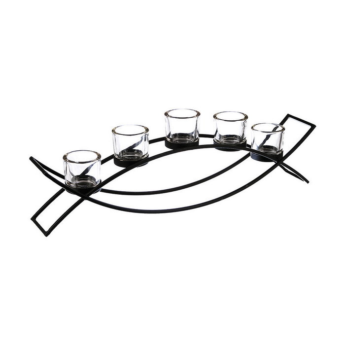 Bougeoir Atmosphera Tealight Métal (55 x 13,5 x 9 cm) Bougeoir Atmosphera Tealight Métal (55 x 13,5 x 9 cm)