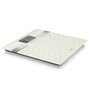 Laica PS5014 Balance de salle de bain numérique avec calcul de la composition corporelle, blanc, max 180 kg, verre trempé