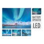 BigBuy Home Tableau avec LED 28 x 38 cm