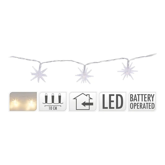Guirlande lumineuse LED Lumineo Transparent 1 m 1,30 m (Blanc froid 6500K) Guirlande lumineuse LED Lumineo Transparent 1 m 1,30 m (Blanc froid 6500K)