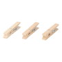 Edm Lot de 24 pinces à linge en bois 7 cm