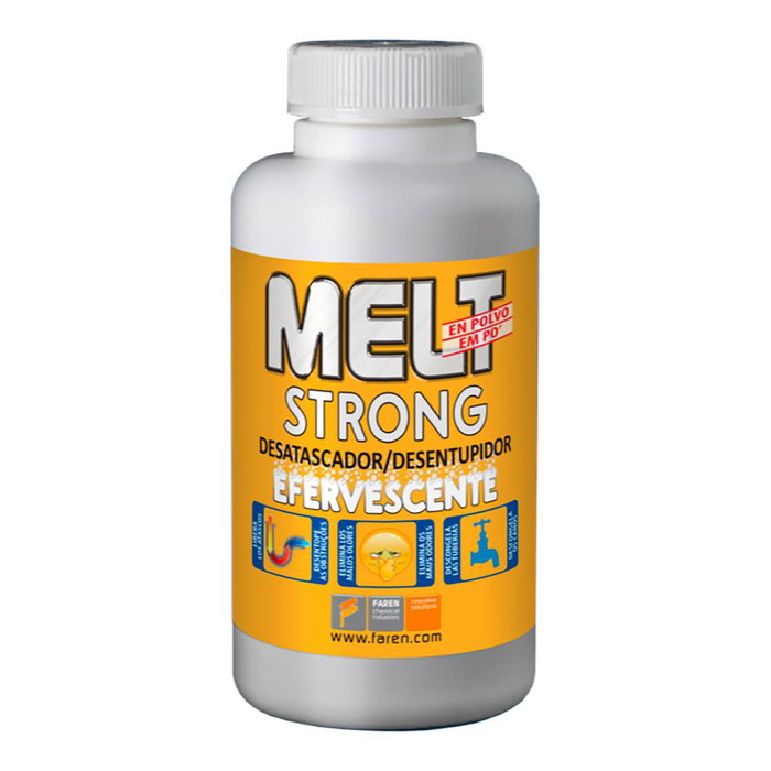 Déboucheur Faren Melt Strong Effervescent Sans acide 600 g Déboucheur Faren Melt Strong Effervescent Sans acide 600 g