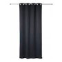 Atmosphera Rideaux Opaques Gris Polyester 2 Unités (135 x 240 cm)