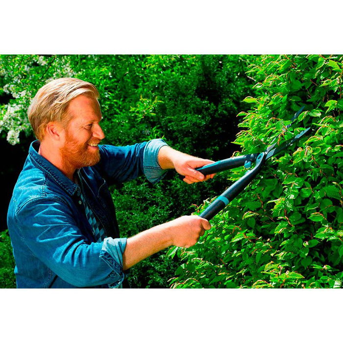 Gardena EasyCut Taille-haies jardin avec lame de 20 cm gris/bleu Gardena EasyCut Taille-haies jardin avec lame de 20 cm gris/bleu