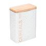 Boîte Multiusage Nature Scandi Métal Blanc 750 g