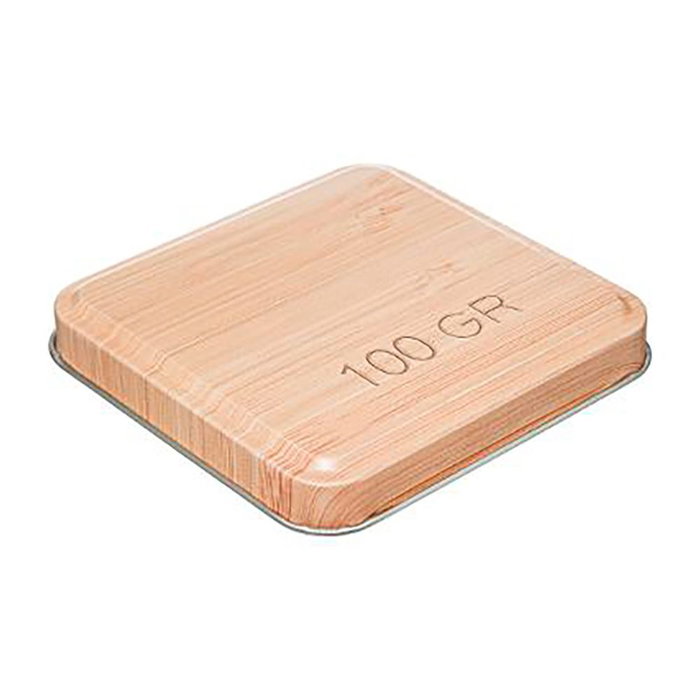 Boîte Multiusage Nature Scandi Métal Blanc 100 gr