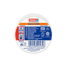 Tesa Cinta aislante homologée blanche 19 mm x 10 m