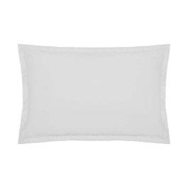 Atmosphera Taie d'oreiller en coton blanc 70 x 50 cm