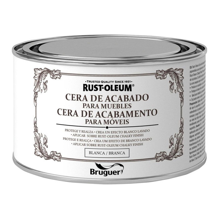 Cire pour bois Bruguer Blanc 400 ml 0,4 l Cire pour bois Bruguer Blanc 400 ml 0,4 l