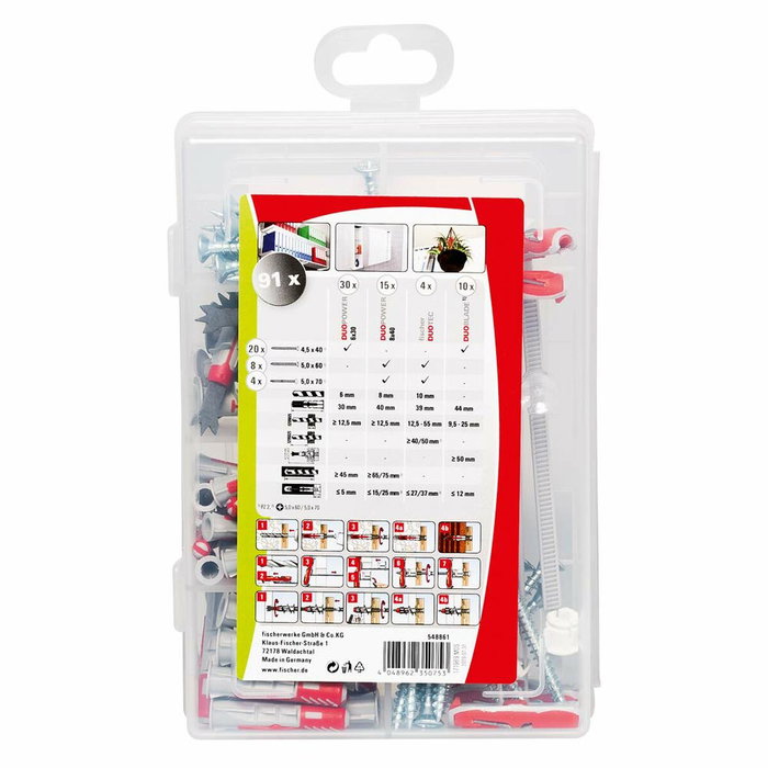 Chevilles et vis Fischer