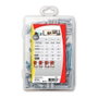 Fischer Tacos SX Plus 5/6/8 + Vis, Coffret 180 pièces, Cheville et vis 5x25, 6x30, 8x40 mm